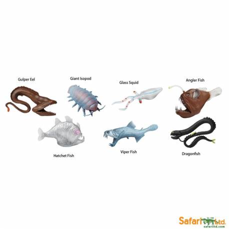Criaturas del mar profundo Safari LTD Toobs Animales