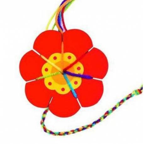 Flor para hacer pulseras