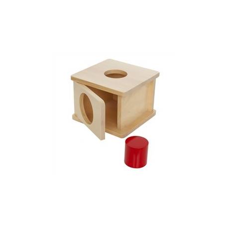 Caja de permanencia - Abierta cilindro Montessori para todos De 1 a 3 años