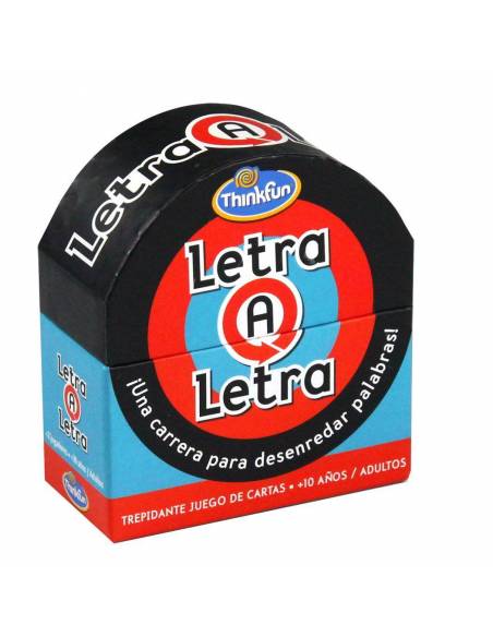 Letra a letra juego de cartas