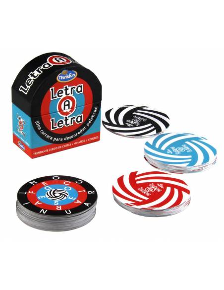 Letra a letra juego de cartas