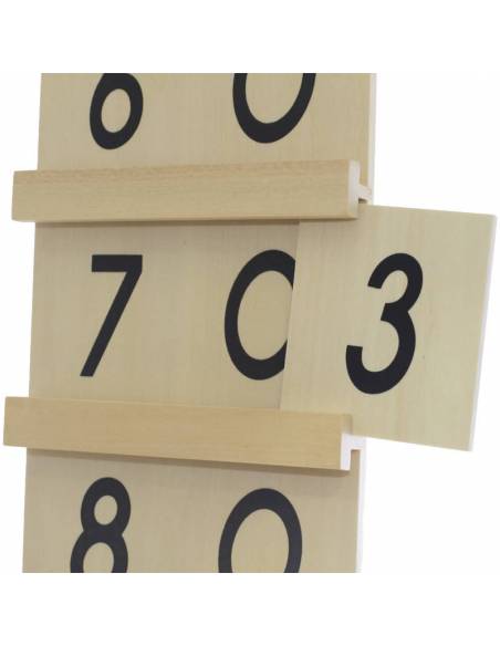 Tablas de Seguín Montessori para todos Contar del 0 al 100