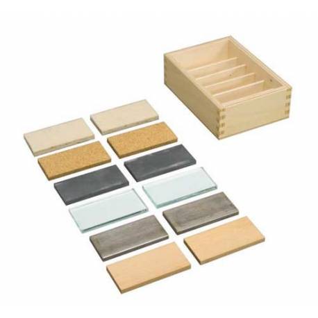 Caja térmica de materiales Montessori para todos Sensorial