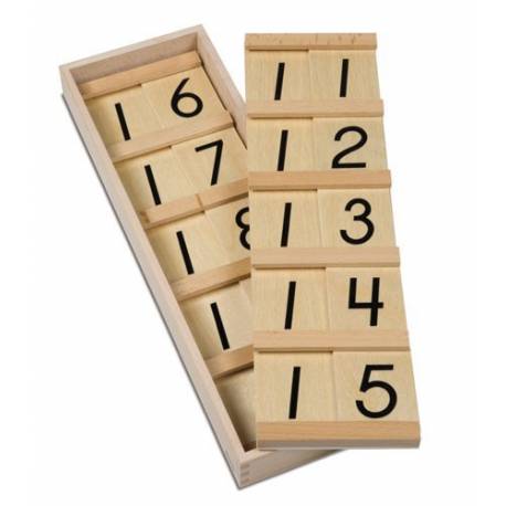 Tablas de Seguín Montessori para todos Contar del 0 al 100