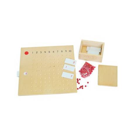 Tablero de multiplicación Montessori para todos Multiplicar y Dividir