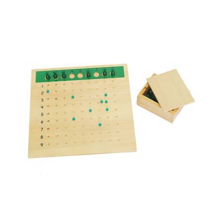 Tablero de división Montessori para todos Multiplicar y Dividir 2
