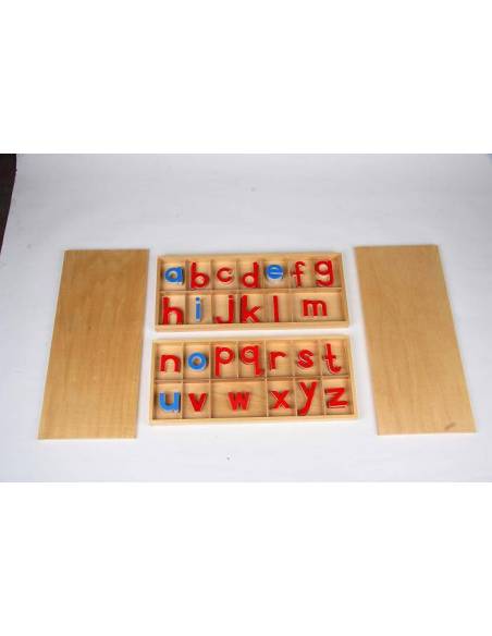 Abecedario móvil en cursiva