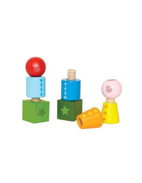 Tuercas y tornillos Madera Hape Hape Toys De 1 a 3 años