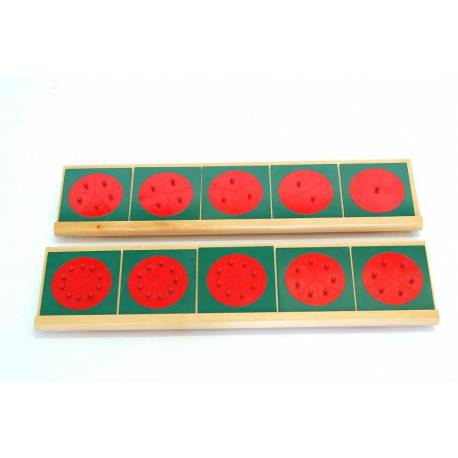 Fracciones en metal (o con bandeja) Montessori para todos Fracciones