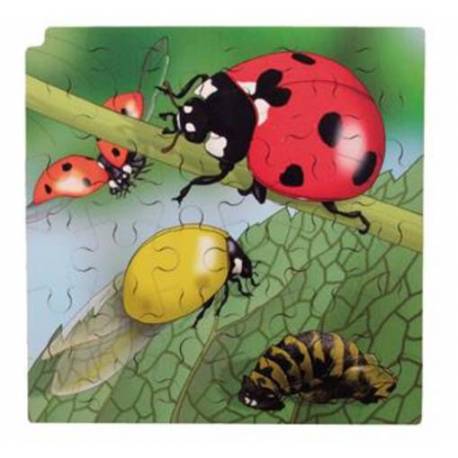 Puzzle Mariquitas y Orugas