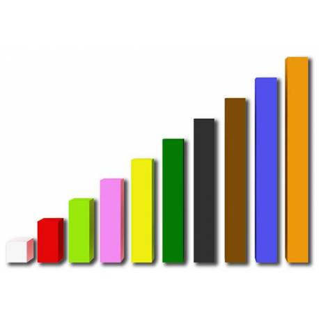 Regletas en plástico dentadas  Regletas