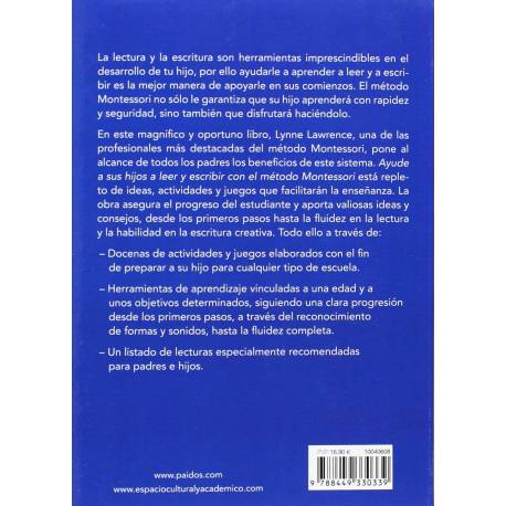 Ayude a sus hijos a leer y escribir con el método Montessori (Guías para Padres) 2