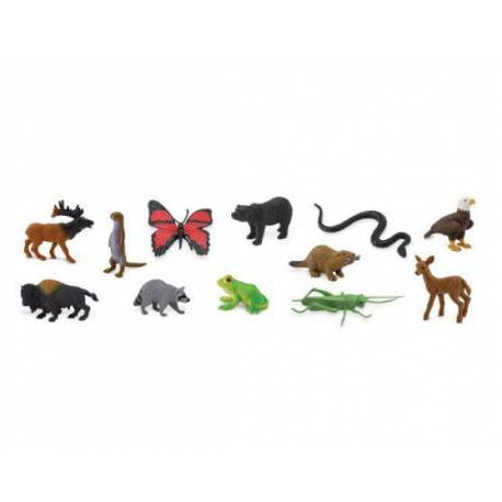 En el bosque Safari LTD Toobs Animales