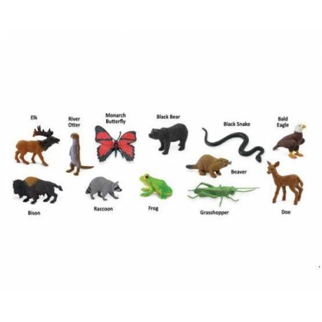 En el bosque Safari LTD Toobs Animales