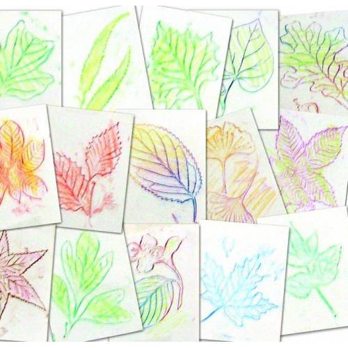 Plantillas de hojas  Manualidades