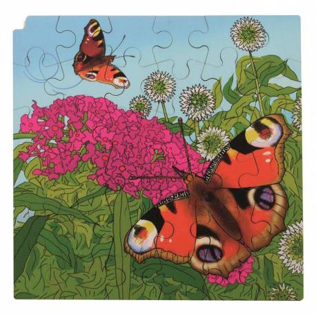 puzzle mariposas