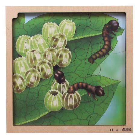 Puzzle Mariquitas y Orugas