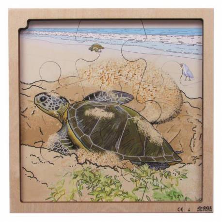 Puzzle Realidad Aumentada - Ciclo de la Tortuga Roylco Puzzles