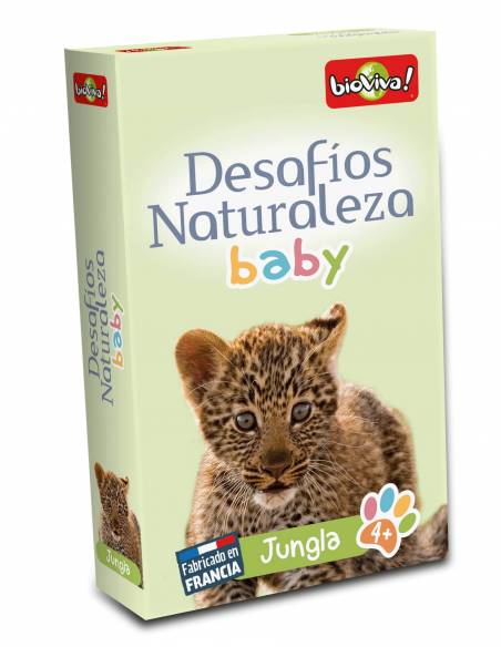 Bioviva - Cartas animales Jungla Bebés Bioviva Cartas Bioviva