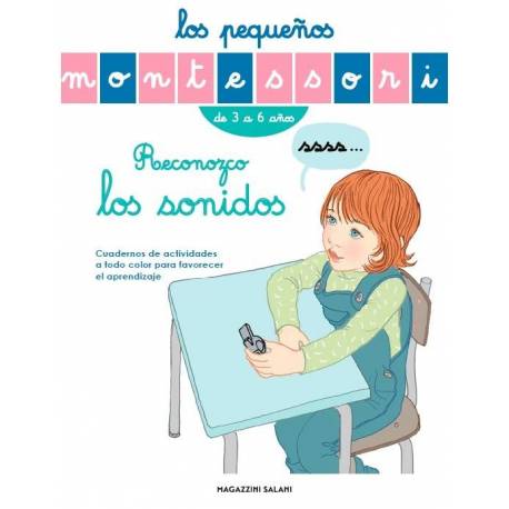 Pequeños Montessori - Reconozco los sonidos  Cuadernos Montessori para niños