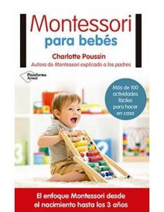 Libros sensoriales Montessori para bebés recién nacidos de 0 a 3