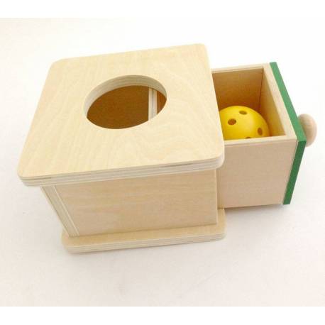 Caja de permanencia Cerrada Montessori para todos De 1 a 3 años