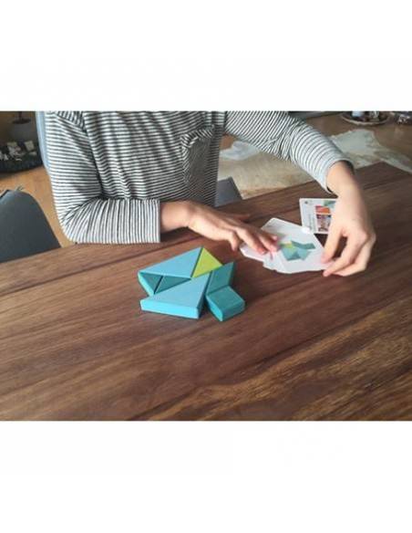 Tangram Azul-Verde