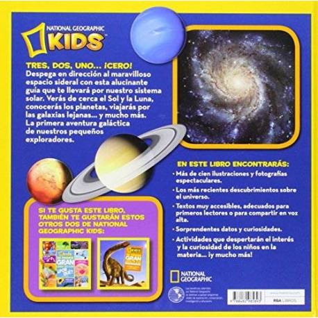 SISTEMA SOLAR PARA NIÑOS: El primer gran libro del espacio y los planetas,  todo sobre el sistema solar para niños (Spanish Edition)
