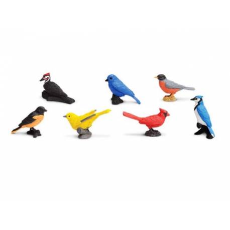 Pájaros del jardín Safari LTD Toobs Animales