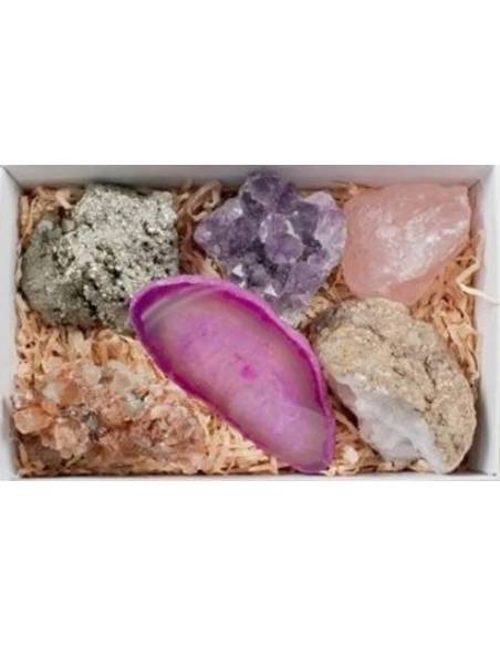 Colección  Minerales en estuche