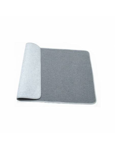 Alfombra gris 120x80  Bandejas y alfombras