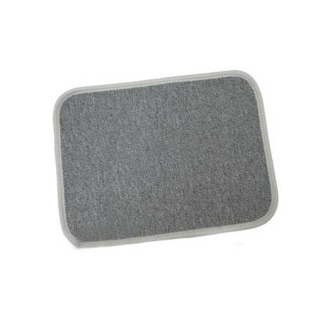 Alfombra gris 120x80