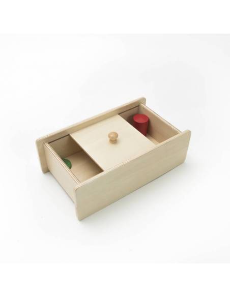 Caja con tapa deslizante