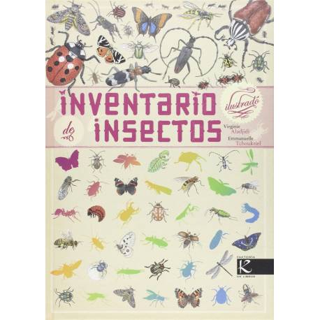 Inventario ilustrado de insectos  Libros con Imágenes Reales
