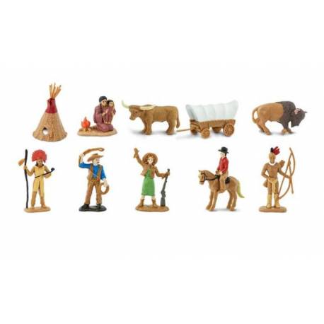 Salvaje oeste Safari LTD Toobs Conoce el mundo