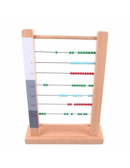 Ábaco montessori grande