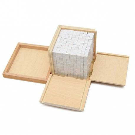 Caja de volumen - 1000 cubos de 1x1x1 2