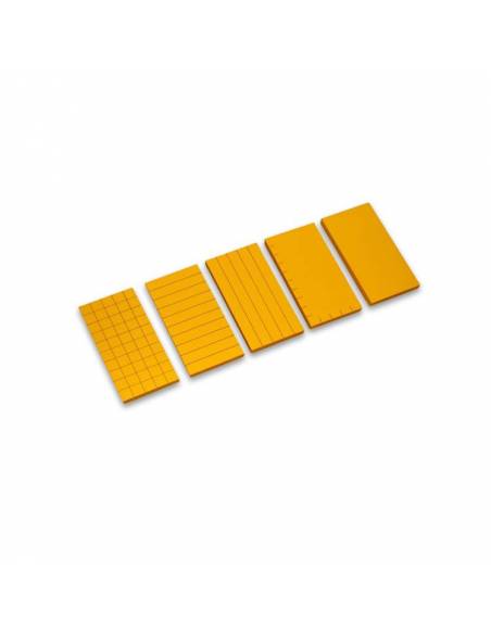 Triángulos amarillos para área