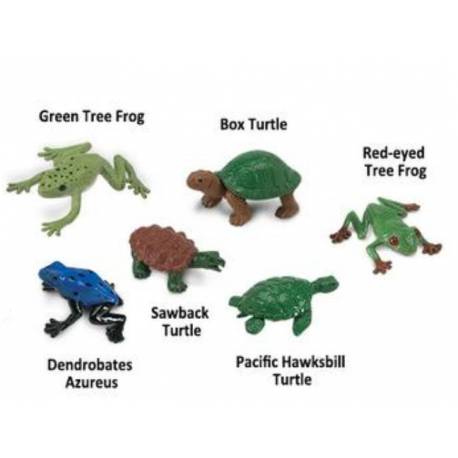 Sapos y tortugas Safari LTD Toobs Animales