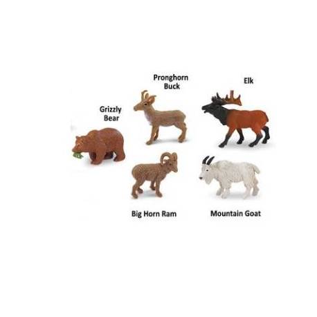 Norte América Safari LTD Toobs Animales