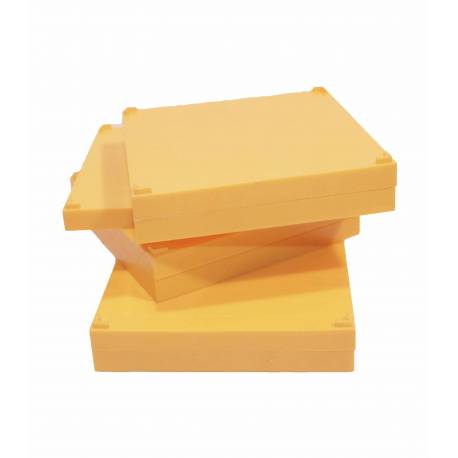 Base 10 amarillo encajable con actividades Miniland Base 10