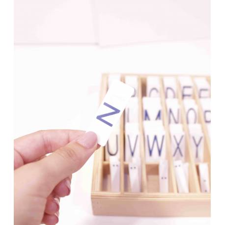 Printed Alphabet (Blue) With Box