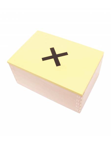 Caja operaciones SUMA en madera