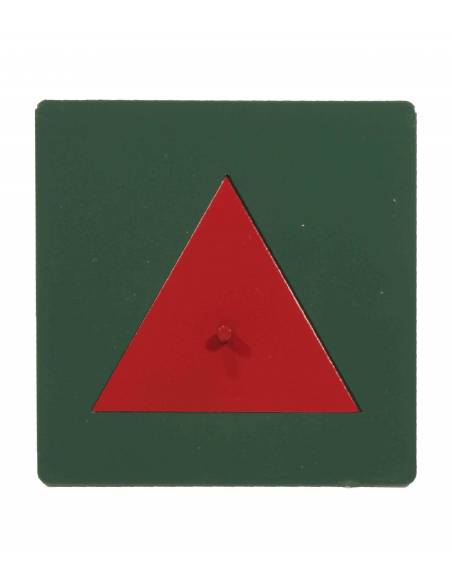 Triángulos de metal Montessori para todos Geometría y Álgebra