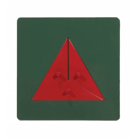 Triángulos de metal Montessori para todos Geometría y Álgebra