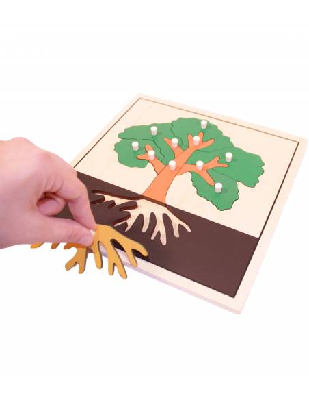 Puzzles Infantiles Online para Niños de 2, 3 y 4 años: Árbol