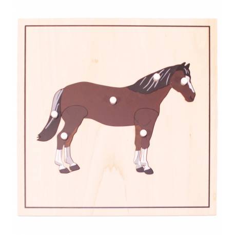 Puzzle de madera - Caballo