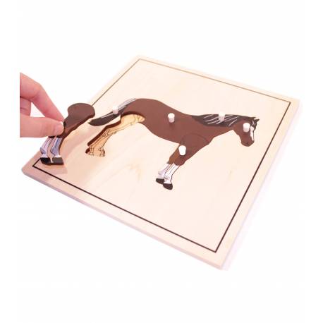 Puzzle de madera - Caballo