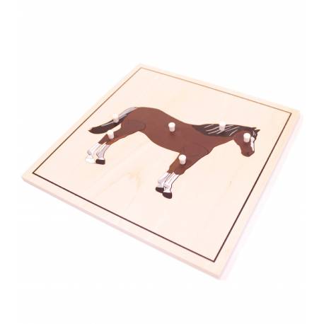 Puzzle de madera - Caballo