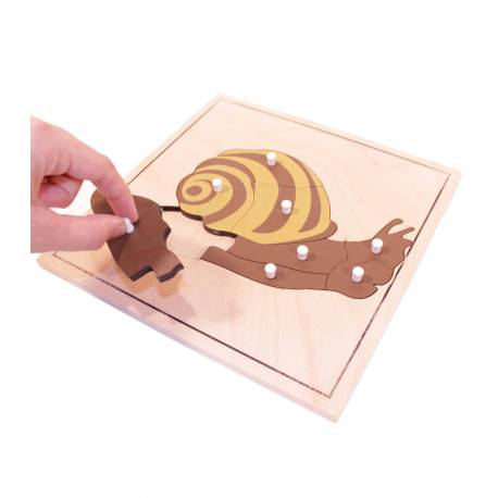 Puzzle madera - Libélula 2